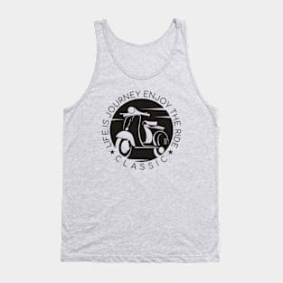 Vespa Scooter Vintage Tank Top